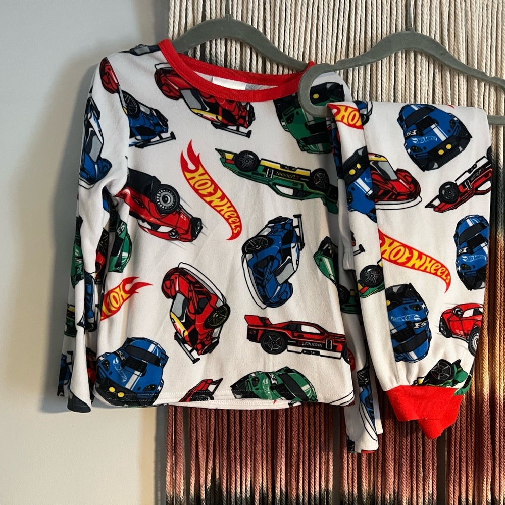 Target Kids Pajama Set - Red, Blue, Green Cars